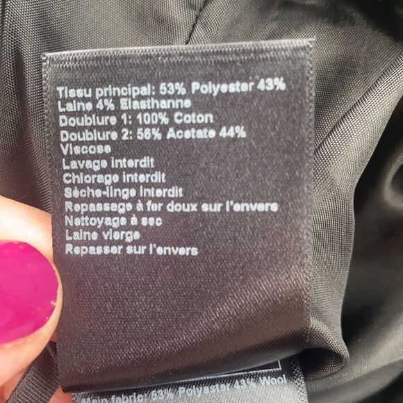 BA & SH “Batik Noir Lady Pants” Wide Leg Belted Trousers - Picture 10 of 10